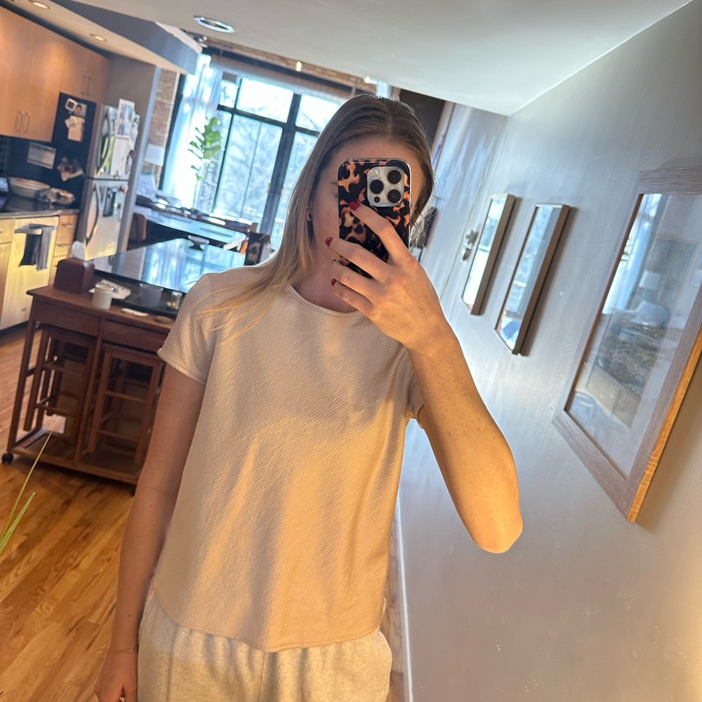 Silky work shirt